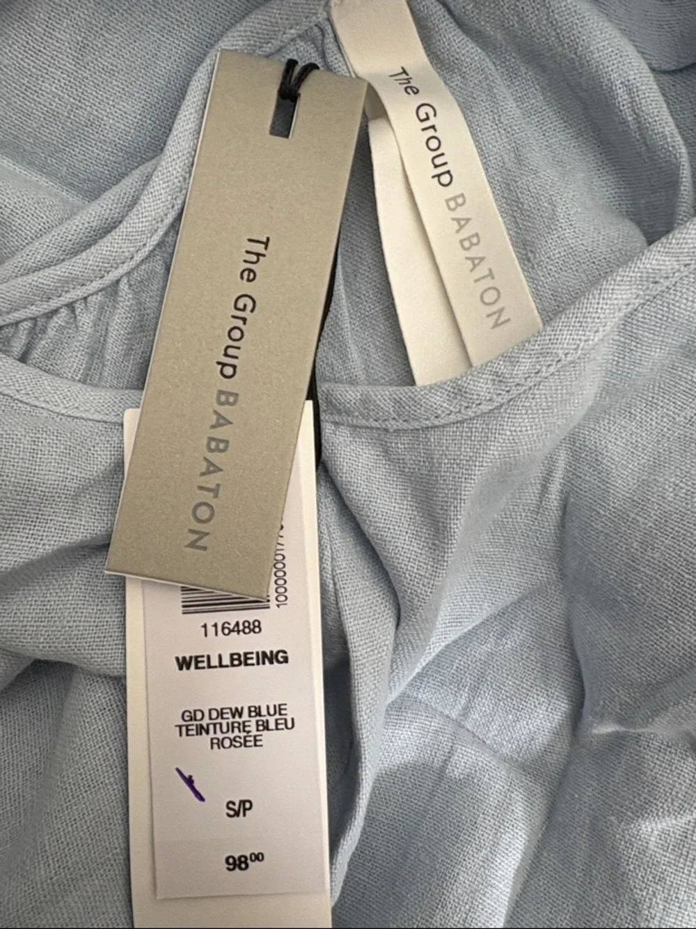 Babaton Light Blue Maxi Dress - Picture 2 of 6